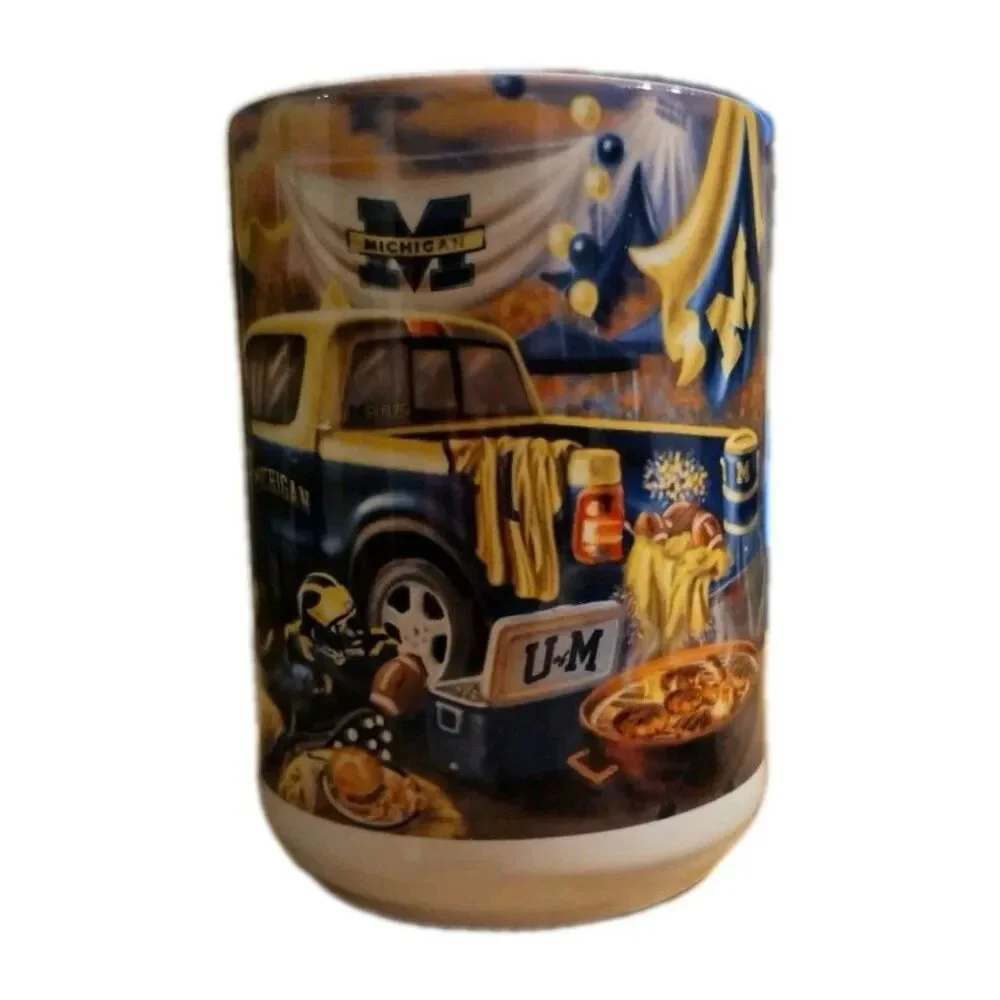 Michigan State Wolverines Tailgate Coffee Cup/Mug Dona Gelsinger USA Officially